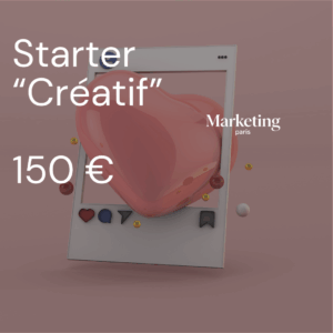 Abonnement Mensuel – Créatif – Starter – 150 €/mois